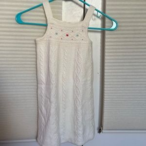 Janie and Jack Sweater Dress sz 4t euc